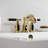 Kingston Brass Kaiser Two-Handle 3-Hole Deck Mount Widespread Bathroom Faucet with Retail Pop-Up Drain-91111271