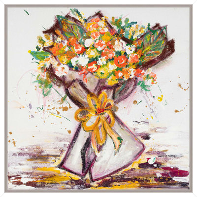 Flower Grid 35 Print by H. Scott