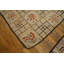 Tapis crocheté floral ivoire