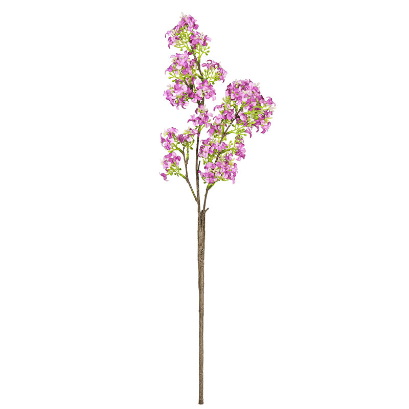 Tige de fleur de lilas artificielle, Mauve lavande