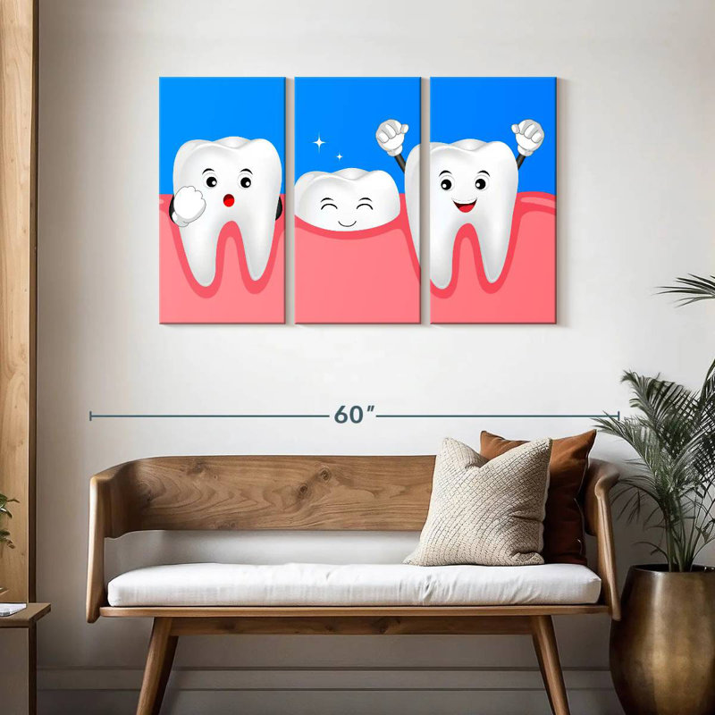 Caricature d'Alcaraz New Tooth, H 28 po x l 45 po