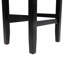 Ensemble de 2 tabourets de comptoir en cuir 26 po, 2 pièces-1971602573-1971602560