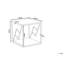 Marauder Floor Shelf End Table