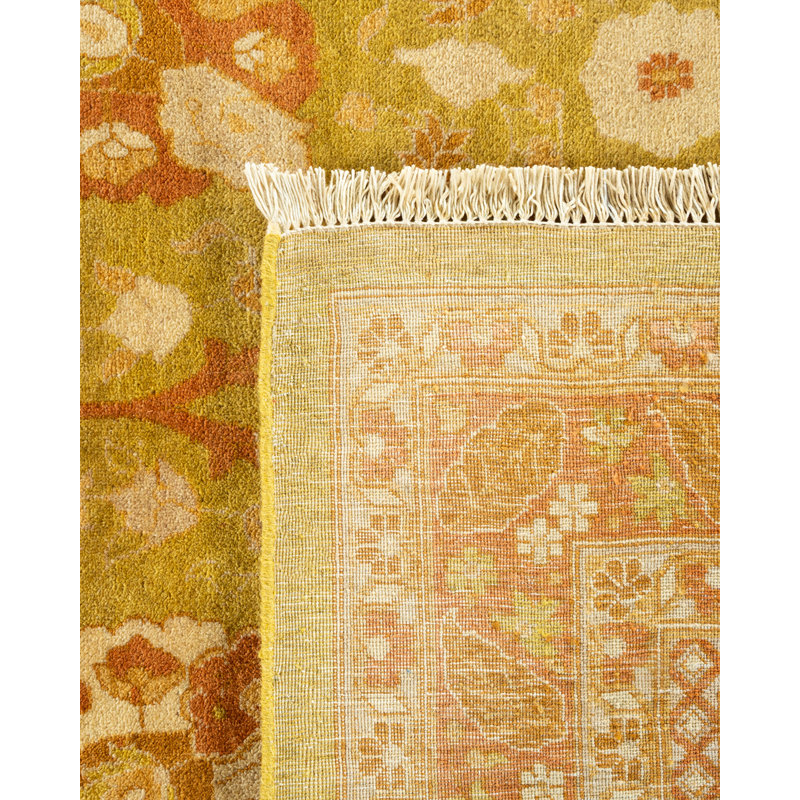 Classic One-of-a-Kind 9' 1" x 12' 6" Hand Knotted Area Rug