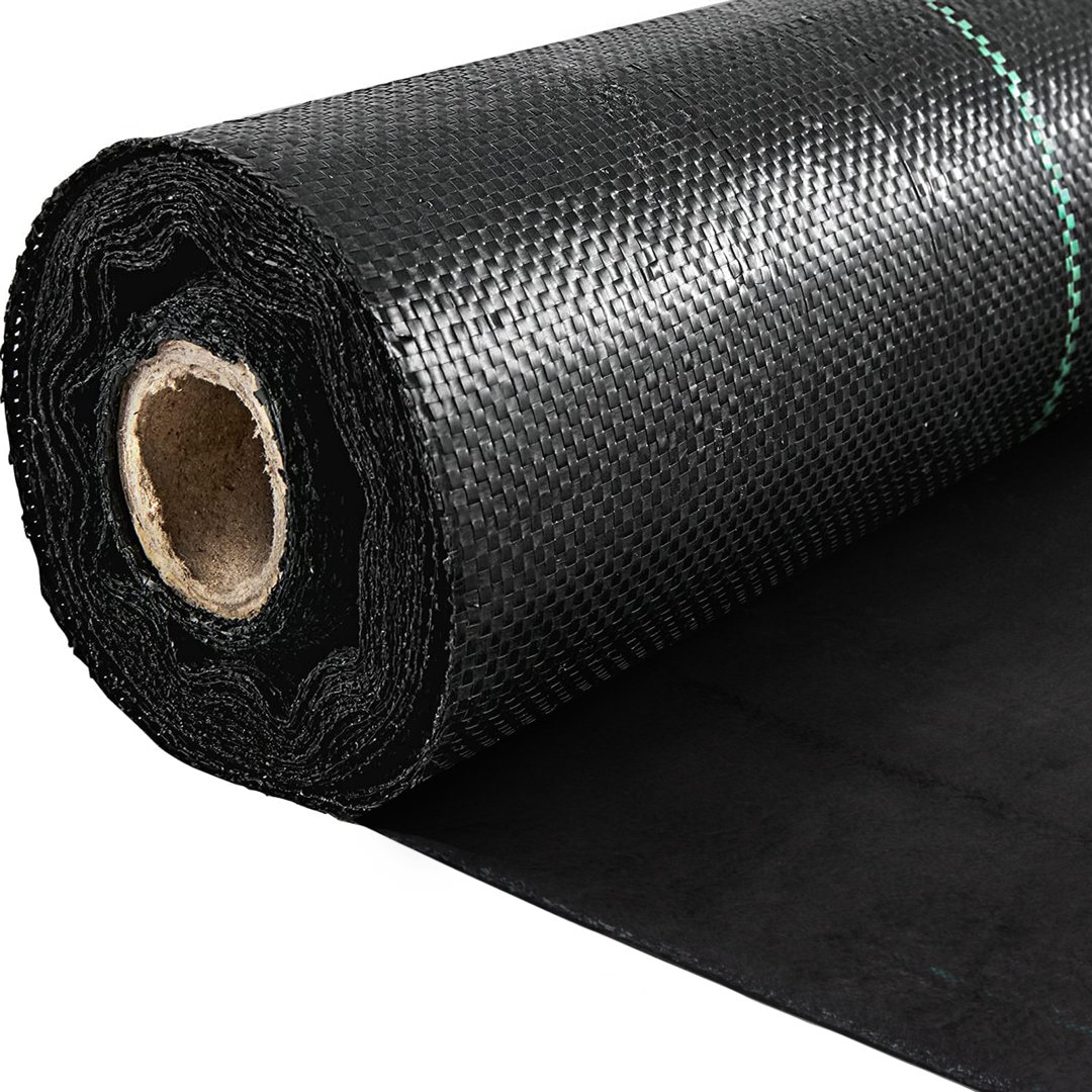 Weed Barrier, Landscape Fabric, Cover Mat Heavy Duty Woven Grass Control Geotextile for Garden, Patio