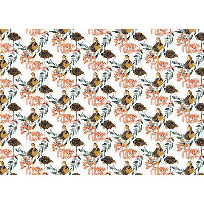 Floral Wallpaper by Teresa Chan Graphics