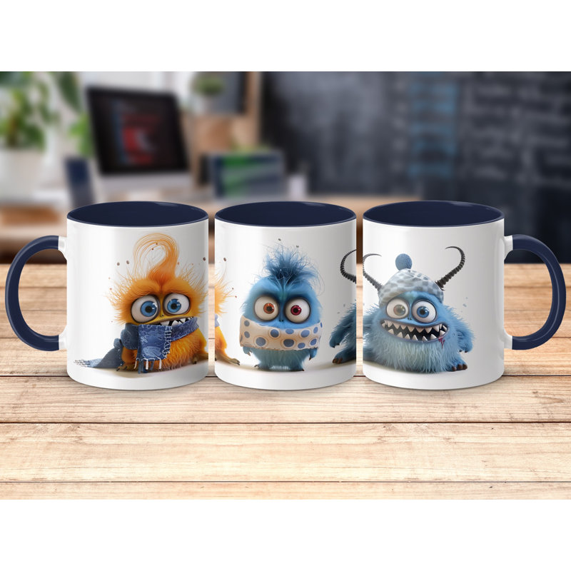 Ceramic Coffee Mug, Navy