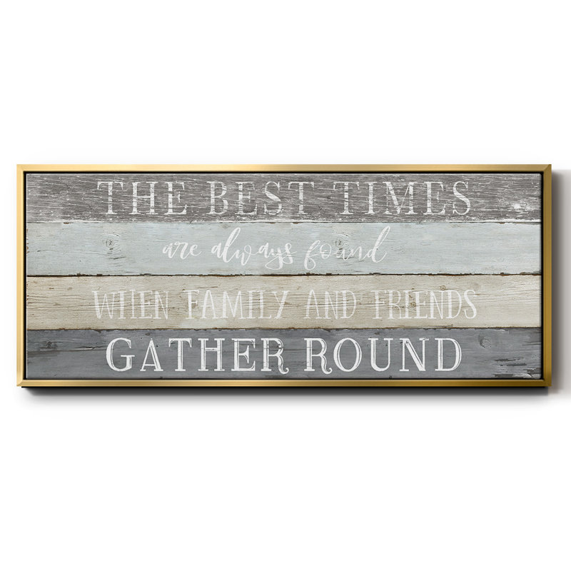 Best Times- Framed Canvas