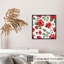 Impression florale de roses rouges VII-1934325048