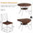 5-Piece 35.4" Round Extendable Dining Table Set-1459915594-1459915701-1467833792