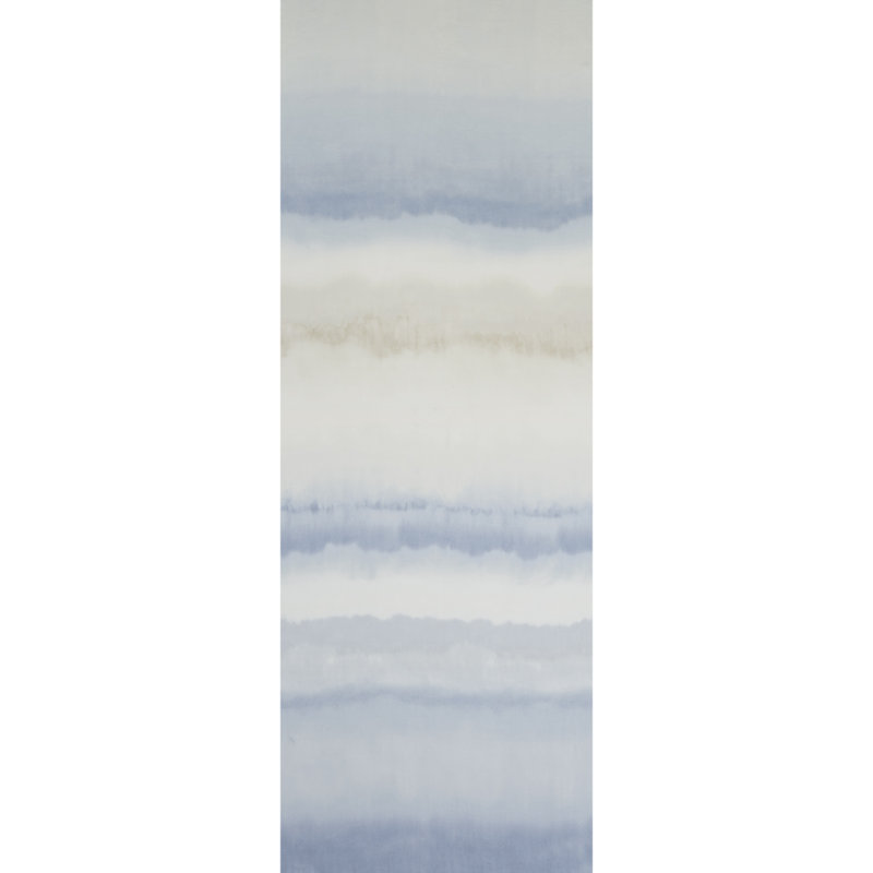 Orissa Panel Fabric, Blue/Natural