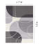 Tapis crème à motif géométrique moderne Fresno-102211073