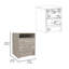 Table de chevet Cartiz, deux tiroirs-519469420