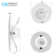 5/6" Round 15W Baffle LED Recessed Dimmable Downlight, 120V, 1100LM, CCT Selectable