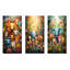 Ensemble de 3 reproductions d'art mural en métal pour chambre de bébé-103227466