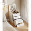 Vanity with Mirror and Seat