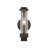 Bernd Steel Candle Wall Light-532350048