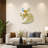 Domagala Luxury Peacock Metal Wall Clock