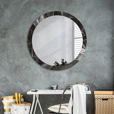 Huldar Glass Flat Wall Mirror