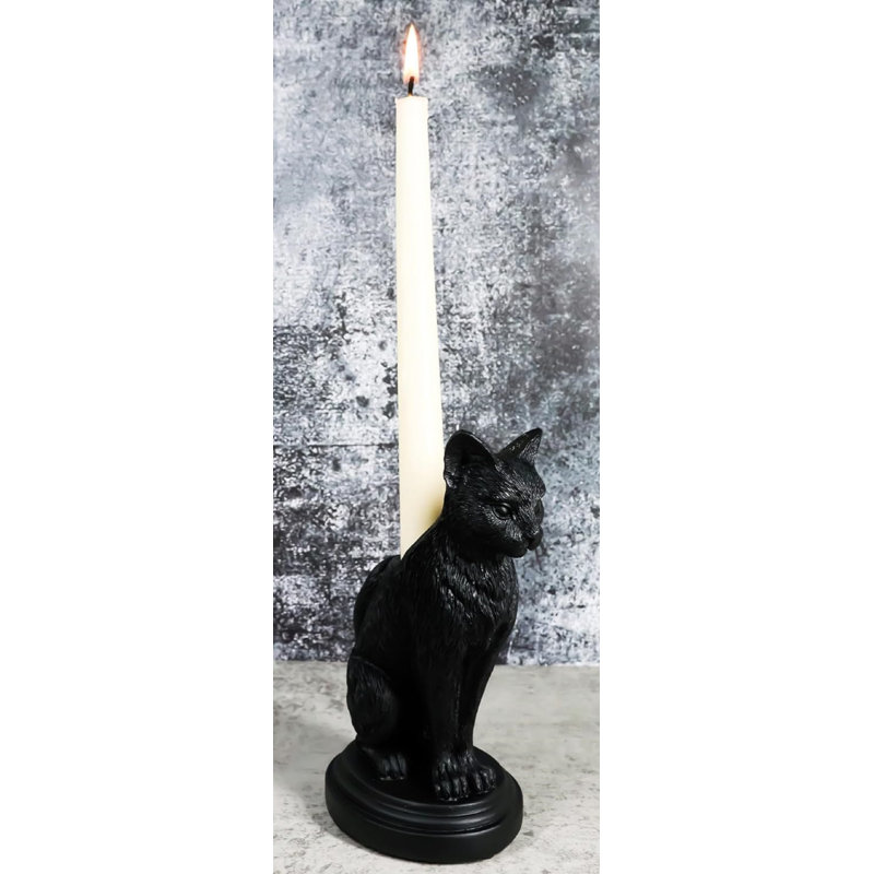Mancy 6.75'' H Resin Candlestick