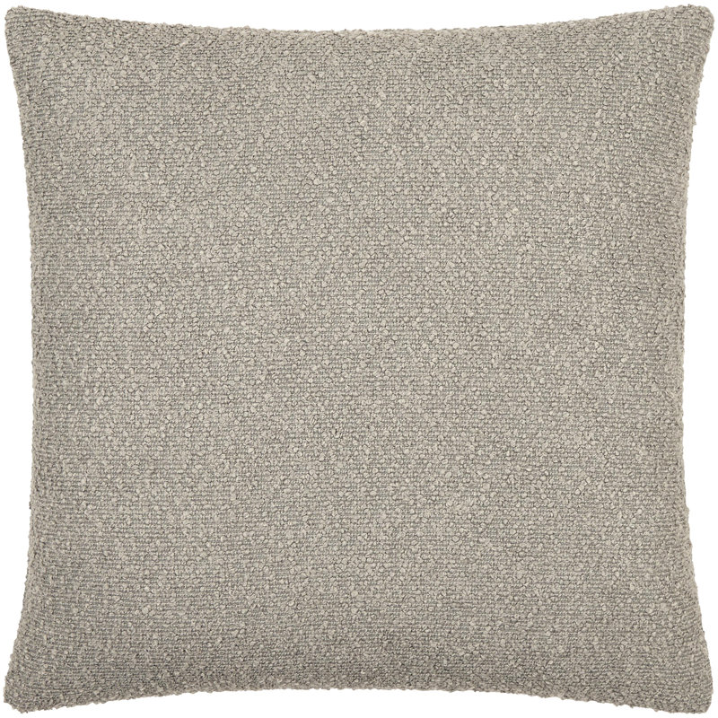 Housse de coussin Olinda, H 20 po x l 20 po, Housse de coussin seulement - sans coussin, Gris