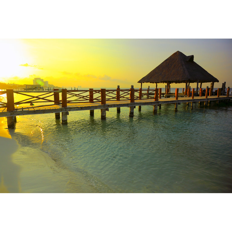 Mexican Caribbean - Wrapped Canvas Print, 51cm H x 76cm W x 3.8cm D