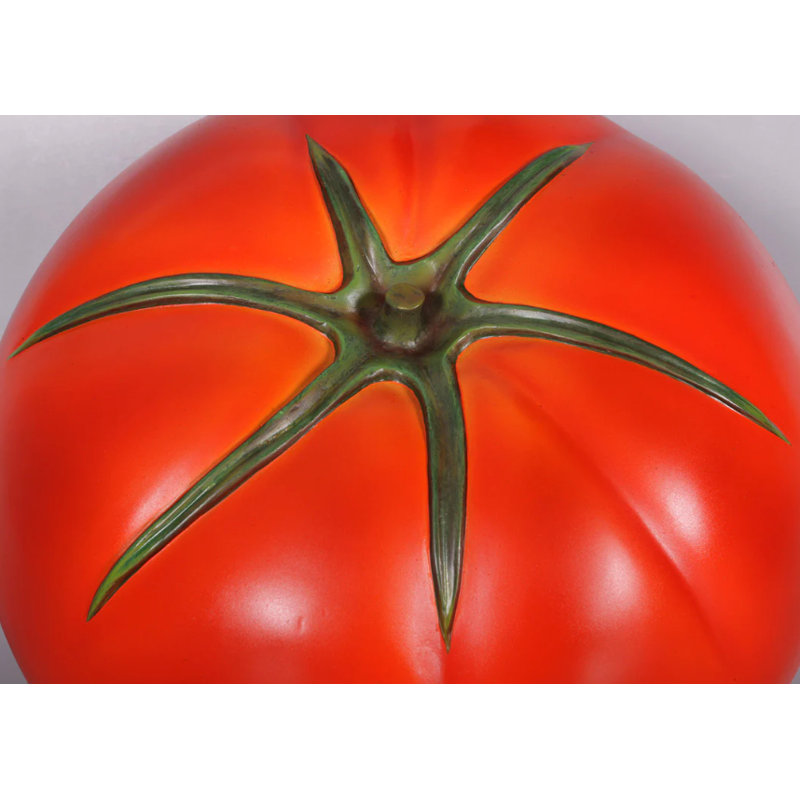 Statue Babbette tomate rouge