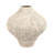 Earthenware Pottery Vase with Textured Design Modern Accent for Home Decor-2056290753