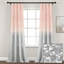 Paire de rideaux semi-transparents avec passe-tringle Glitter-245901847