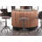 Katyra 4 - Person Pine Solid Wood Top Four Leg Dining Set