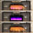 Izela 70''W Fireplace TV Stand Multi-color Electric Fireplace Media Entertainment Center LED Lights-716129942