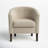 Munson 26.77" Wide Linen/Polyester Upholstered Barrel Chair-508310378
