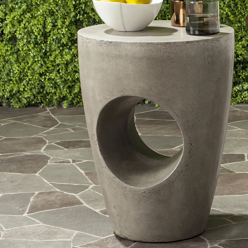 Pinkham Side Table, Dark Grey
