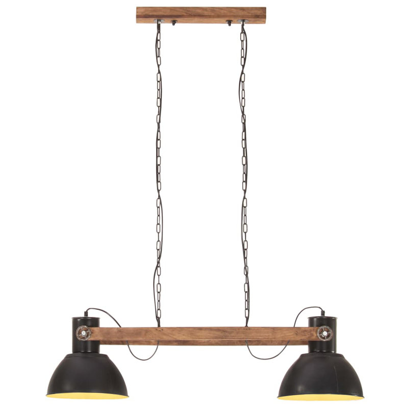 Kaitlin 2 - Light Kitchen Island Pendant, Black