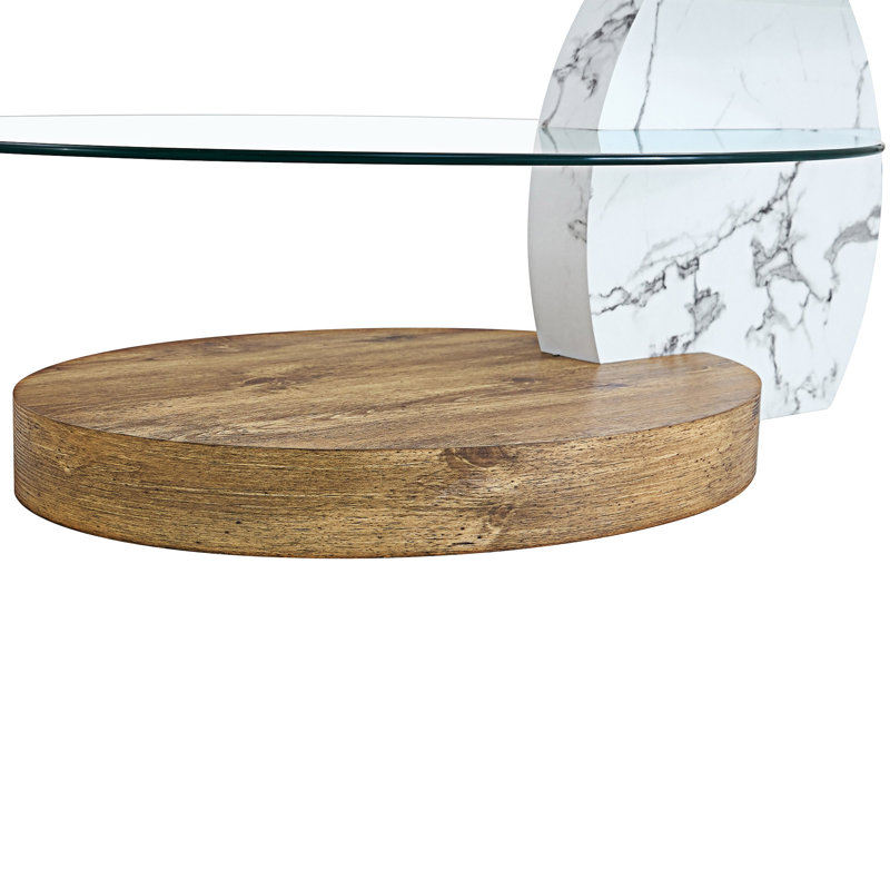 Table basse double couche