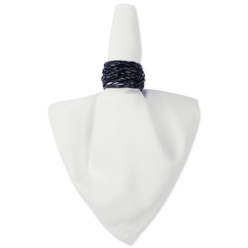 Polyester Square Napkin, White
