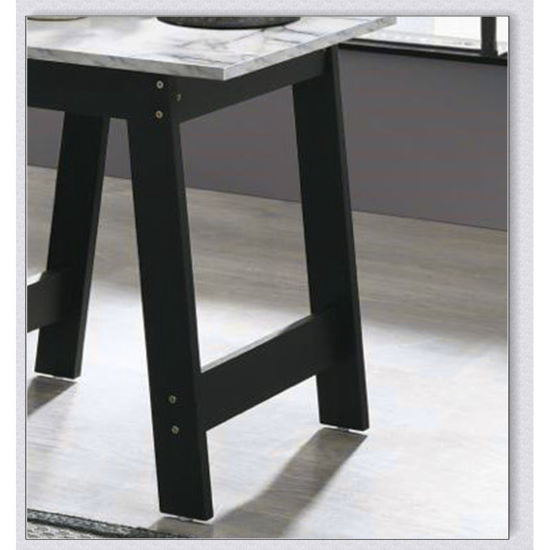 Marble Top End Table