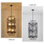 12-Light Dimmable Lantern Long Staircase Chandelier