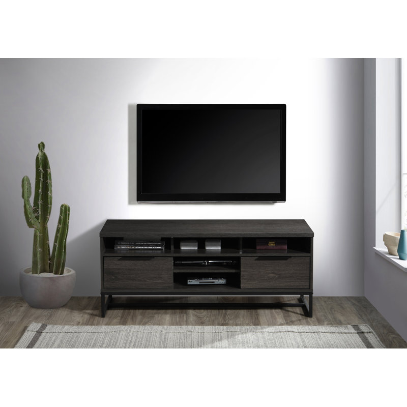 Meuble télé pour téléviseur de 43 po ou moins Holli, Espresso foncé