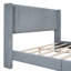 Grand lit plateforme tapissier Daventry-568448513