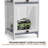 5-Tier Display Cabinet With Flip Up Door, Curio Cabinet Collection Display Shelf Showcase Bookcase-1164831606-1164831368