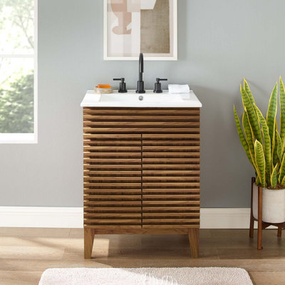 Meuble-lavabo 24 po Render par Modway