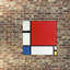 Piet Mondrian - Wrapped Canvas Print-21211168