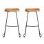 Racette Counter Stool with Metal Frame-267935457-267935456