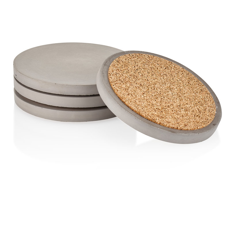 Round 4 Piece Coaster Set