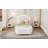 2-Pieces Bedroom Sets,LED Platform Bed With Storage Ottoman