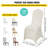 Latitude Run® Ivory Chair Covers, Stretch Slipcovers for Wedding
