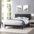 Modway Ruthie Platform Bed with Squared Tapered Legs-38410834-38410832