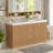 59" Double Bathroom Vanity with Top