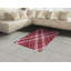 Tapis décoratif à haute densité en fibres de polyester à carreaux-42030511